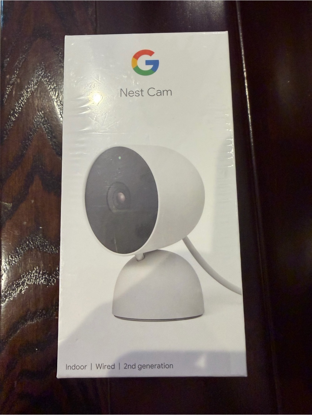 Google Nest Cam (Wired, 2nd Gen) - White, indoor
